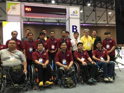 ร่วมการแข่งขัน ฝีมือคนพิการแห่งชาติครั้งที่ 9 ABILYMPICS THAILAN